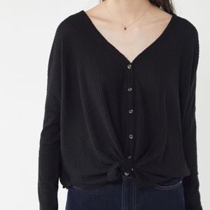 UO knitted cardigan top